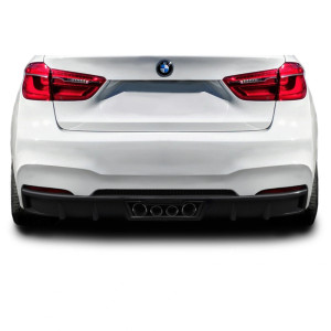 2015-2019 BMW X6 F16 / X6M F86 AF-1 Rear Bumper ( GFK ) - 1 Piece (S) - image 1