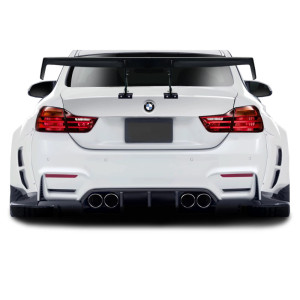 2014-2020 BMW 4 Series F32 AF-1 Wide Body Rear Diffuser ( GFK ) - 4 Piece ( Must be used with Couture M4 Look Rear Bumper ) (S) - image 1 2014-2020 BMW 4 Series F32 AF-1 Wide Body Rear Diffuser ( GFK ) - 4 Piece ( Must be used with Couture M4 Look Rear Bumper ) (S) - image 1