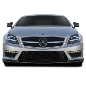 2012-2018 Mercedes W218 CLS63 AF-1 Front Spoiler ( GFK ) - 1 Piece - image 1