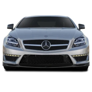 2012-2018 Mercedes W218 CLS63 AF-1 Front Spoiler ( GFK ) - 1 Piece - image 1