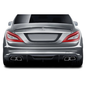 2012-2018 Mercedes W218 CLS63 AF-1 Rear Diffuser ( GFK ) - 1 Piece - image 1