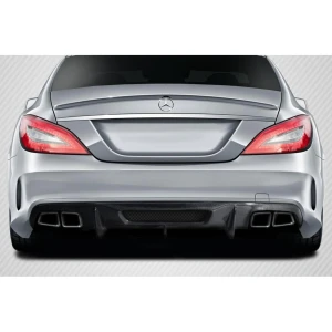 2012-2018 Mercedes CLS AF-1 Carbon Fiber Rear Lip - image 1