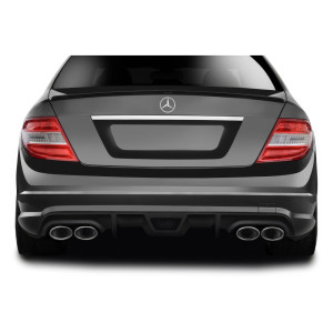2008-2011 Mercedes C Class W204 / C63 AF-1 Rear Diffuser ( GFK ) - 1 Piece - image 1