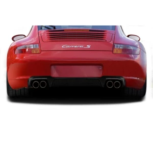 2005-2008 Porsche 997 AF-1 Carbon Fiber Rear Lip - image 1