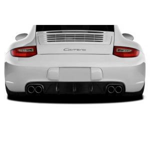 2009-2011 Porsche 911 Carrera 997 C2 C2S C4 C4S Targa 4 Targa 4S Cabriolet Carbon AF-2 Rear Diffuser ( CFP ) - 1 Piece - image 1