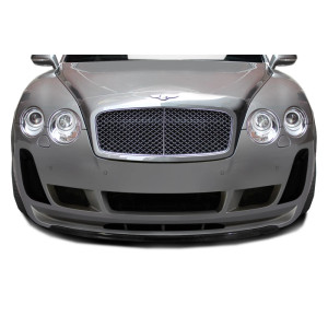 2003-2010 Bentley Continental GT GTC Carbon AF-2 Front Lip Spoiler ( CFP ) - 1 Piece ( Must be used with Carbon AF-2 Front Bumper) (S) - image 1