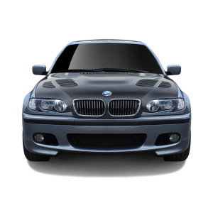 2002-2005 BMW 3 Series E46 4DR Carbon AF-2 Hood ( CFP ) - 1 Piece - image 1