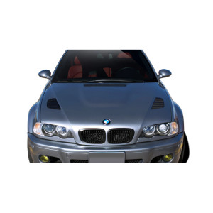 2001-2006 BMW M3 E46 AF-2 Hood ( GFK )- 1 Piece - image 1