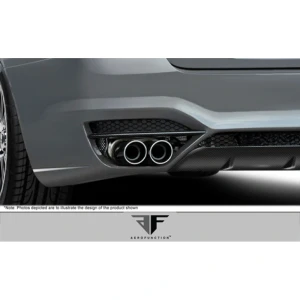 2011-2016 BMW 5 Series F10 4DR Carbon AF-3 Rear Add Ons Spat Extensions ( CFP ) - 2 Piece (S) - image 1