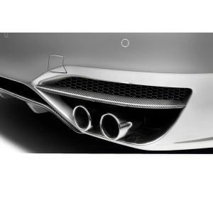 2011-2016 BMW 5 Series F10 4DR Carbon AF-3 Rear Add Ons Spat Extensions ( CFP ) - 2 Piece (S) - image 1 2011-2016 BMW 5 Series F10 4DR Carbon AF-3 Rear Add Ons Spat Extensions ( CFP ) - 2 Piece (S) - image 1
