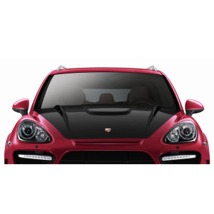 2011-2014 Porsche Cayenne Carbon AF-3 Hood ( CFP ) - 1 Piece - image 1