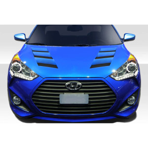 2012-2017 Hyundai Veloster Hyundai Veloster Duraflex AM-S Hood - 1 Piece - image 1