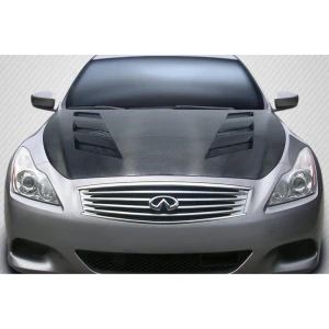2008-2015 Infiniti G Coupe AM-S Carbon Fiber Hood - image 1