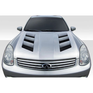 2003-2004 Infiniti G Sedan G35 Duraflex AM-S Hood - 1 Piece - image 1 2003-2004 Infiniti G Sedan G35 Duraflex AM-S Hood - 1 Piece - image 1