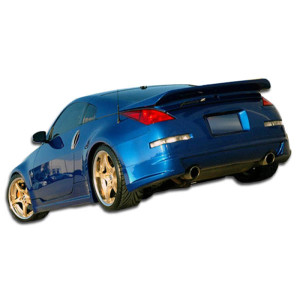 2003-2008 Nissan 350Z Z33 Duraflex AM-S Rear Lip Under Spoiler Air Dam - 1 Piece - image 1 2003-2008 Nissan 350Z Z33 Duraflex AM-S Rear Lip Under Spoiler Air Dam - 1 Piece - image 1