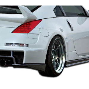 2003-2008 Nissan 350Z Z33 Duraflex AM-S Wide Body Rear Fender Flares - 2 Piece - image 1 2003-2008 Nissan 350Z Z33 Duraflex AM-S Wide Body Rear Fender Flares - 2 Piece - image 1