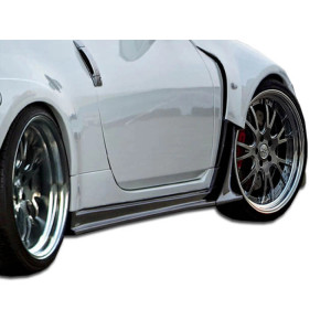 2003-2008 Nissan 350Z Z33 Duraflex AM-S Wide Body Side Skirts Rocker Panels - 2 Piece - image 1
