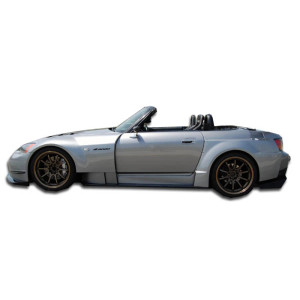 2000-2009 Honda S2000 Duraflex AM-S Wide Body Side Skirts Rocker Panels - 6 Piece - image 1 2000-2009 Honda S2000 Duraflex AM-S Wide Body Side Skirts Rocker Panels - 6 Piece - image 1