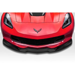 2014-2019 Chevrolet Corvette C7 Duraflex Apex Front Splitter - 3 Piece - image 1