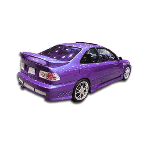 1996-2000 Honda Civic 2dr / 4DR Duraflex AVG Rear Bumper - 1 Piece - image 1 1996-2000 Honda Civic 2dr / 4DR Duraflex AVG Rear Bumper - 1 Piece - image 1