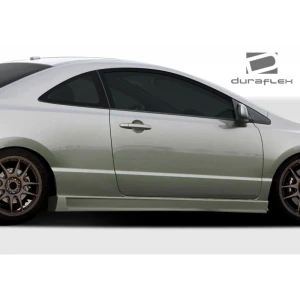 2006-2011 Honda Civic 2DR B-2 Side Skirts Rocker Panels - 2 Piece - image 1