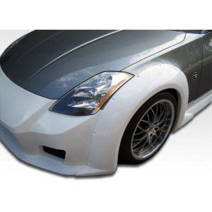 2003-2008 Nissan 350Z Z33 Duraflex B-2 Wide Body Front Fenders - 2 Piece - image 1 2003-2008 Nissan 350Z Z33 Duraflex B-2 Wide Body Front Fenders - 2 Piece - image 1