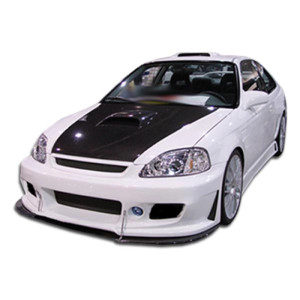 1999-2000 Honda Civic Duraflex B-2 Front Bumper - 1 Piece - image 1 1999-2000 Honda Civic Duraflex B-2 Front Bumper - 1 Piece - image 1