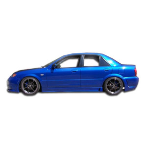 1999-2003 Mazda Protege Duraflex B-2 Side Skirts Rocker Panels - 2 Piece - image 1 1999-2003 Mazda Protege Duraflex B-2 Side Skirts Rocker Panels - 2 Piece - image 1