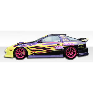 1986-1991 Mazda RX-7 Duraflex B-Sport Side Skirts Rocker Panels - 2 Piece - image 1 1986-1991 Mazda RX-7 Duraflex B-Sport Side Skirts Rocker Panels - 2 Piece - image 1