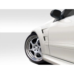 2003-2009 Mercedes CLK W209 Black Series Look Wide Body Front Fenders - 2 Piece - image 1