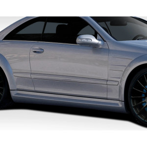 2003-2009 Mercedes CLK W209 Black Series Look Wide Body Side Skirt Rocker Panels - 2 Piece - image 1
