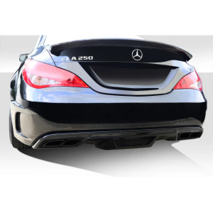 2014-2015 Mercedes CLA Class Duraflex Black Series Look Wide Body Rear Bumper - 1 Piece - image 1