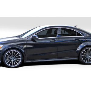 2014-2015 Mercedes CLA Class Duraflex Black Series Look Wide Body Side Skirt Rocker Panels -2 Piece - image 1 2014-2015 Mercedes CLA Class Duraflex Black Series Look Wide Body Side Skirt Rocker Panels -2 Piece - image 1