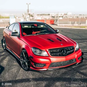 2012-2014 Mercedes C Class Black Series Look Hood - image 1