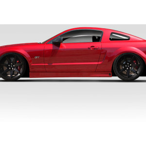 2005-2009 Ford Mustang Duraflex Blits Side Skirts - 2 Piece - image 1 2005-2009 Ford Mustang Duraflex Blits Side Skirts - 2 Piece - image 1