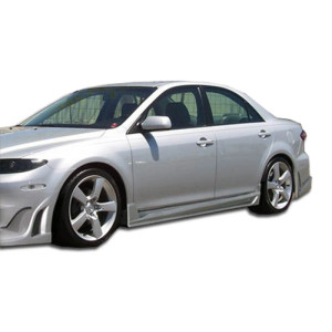 2003-2008 Mazda 6 Duraflex Bomber Side Skirts Rocker Panels - 2 Piece - image 1 2003-2008 Mazda 6 Duraflex Bomber Side Skirts Rocker Panels - 2 Piece - image 1