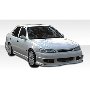 1998-2000 Toyota Corolla Duraflex Bomber Front Bumper - 1 Piece - image 1 1998-2000 Toyota Corolla Duraflex Bomber Front Bumper - 1 Piece - image 1