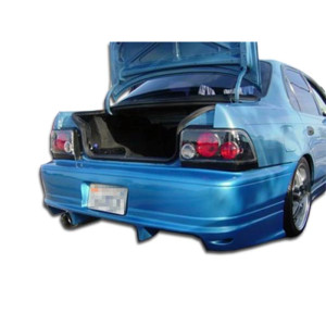1993-1997 Toyota Corolla Geo Prizm Duraflex Bomber Rear Bumper - 1 Piece - image 1 1993-1997 Toyota Corolla Geo Prizm Duraflex Bomber Rear Bumper - 1 Piece - image 1