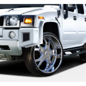 2003-2009 Hummer H2 Duraflex BR-N Fender Flares - 6 Piece - image 1