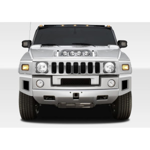 2003-2009 Hummer H2 Duraflex BR-N Front Add Ons Spat Bumper Extensions - 2 Piece - image 1