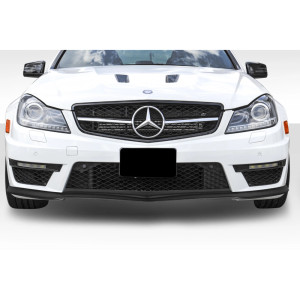 2012-2014 Mercedes C63 W204 BS Look Front Lip Spoiler - 1 Piece (S) - image 1