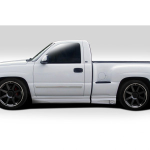 1999-2006 Chevrolet Silverado / 2000-2006 GMC Sierra Regular Cab Fleetside Stepside BT-1 Side Skirt Rocker Panels - 4 Piece - image 1
