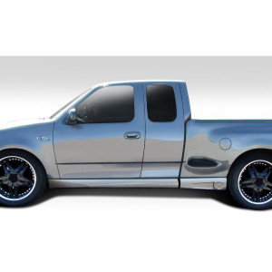 1997-2003 Ford F-150 2DR Extended Cab Flareside Duraflex BT-1 Side Skirts Rocker Panels - 4 Piece - image 1 1997-2003 Ford F-150 2DR Extended Cab Flareside Duraflex BT-1 Side Skirts Rocker Panels - 4 Piece - image 1