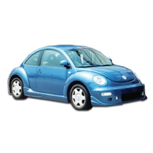 1998-2005 Volkswagen Beetle Duraflex JDM Buddy Side Skirts Rocker Panels - 2 Piece - image 1 1998-2005 Volkswagen Beetle Duraflex JDM Buddy Side Skirts Rocker Panels - 2 Piece - image 1