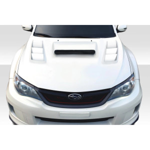 2008-2011 Subaru Impreza 2008-2014 WRX STI Duraflex C-1 Hood - 1 Piece - image 1