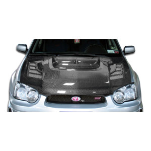 2004-2005 Subaru Impreza WRX STI Carbon Creations C-1 Hood - 1 Piece - image 1 2004-2005 Subaru Impreza WRX STI Carbon Creations C-1 Hood - 1 Piece - image 1