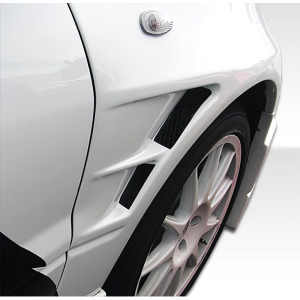 2003-2006 Mitsubishi Lancer Evolution 8 9 Duraflex C-Speed Fenders (+20mm)  - 2 Piece - image 1