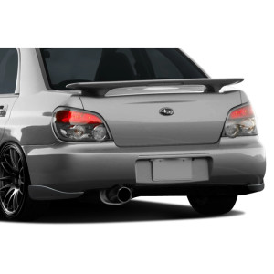 2004-2007 Subaru Impreza WRX STI 4DR C-Speed 2 Rear Add Ons Spat Bumper Extensions - 2 Piece - image 1
