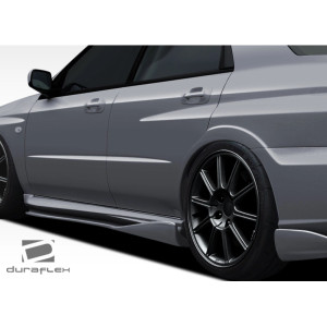 2002-2007 Subaru Impreza WRX STI C-Speed 2 Side Skirts Rocker Panel Add Ons Spat Extensions - 2 Piece - image 1