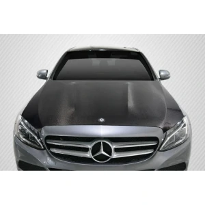 2015-2021 Mercedes C Class C63 Carbon Fiber Hood - image 1